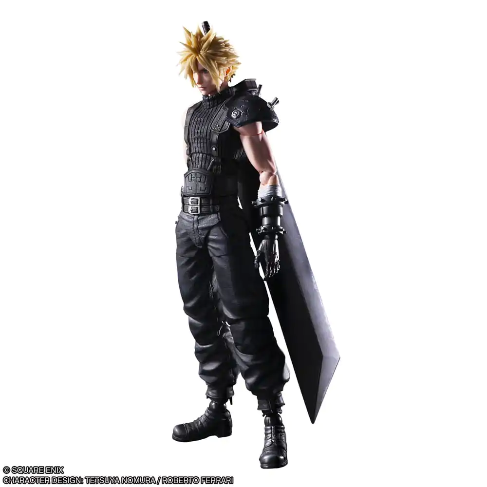 Final Fantasy VII Play Arts Kai Akčná Figúrka Cloud Strife 27 cm produktová fotografia