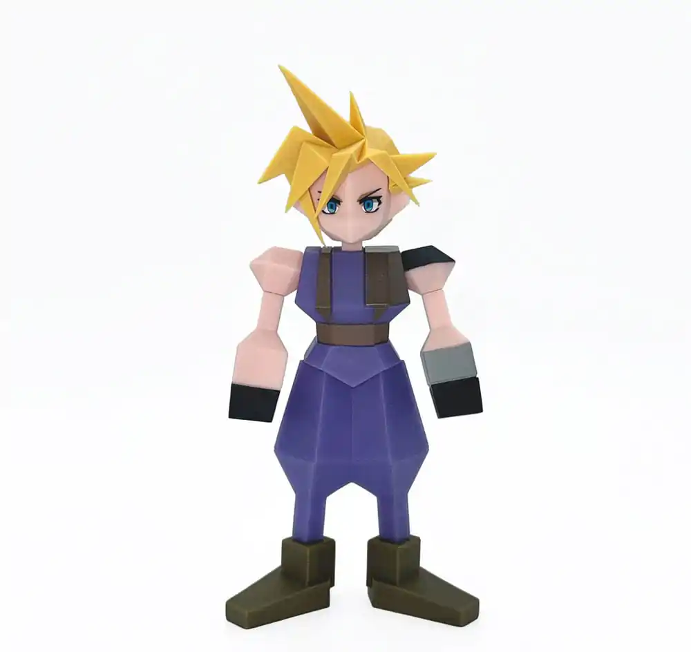 Final Fantasy VII Polygon Vinylová figúrka Cloud Strife 15 cm produktová fotografia