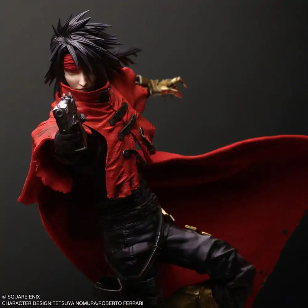 Final Fantasy VII Rebirth Play Arts Kai Akčná figúrka Vincent Valentine 28 cm produktová fotografia