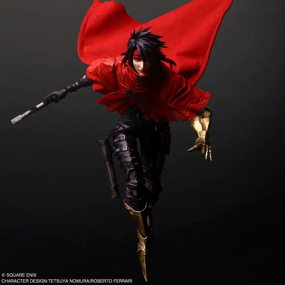 Final Fantasy VII Rebirth Play Arts Kai Akčná figúrka Vincent Valentine 28 cm produktová fotografia