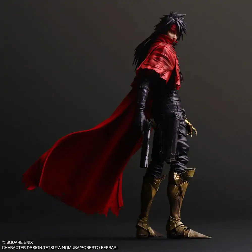 Final Fantasy VII Rebirth Play Arts Kai Akčná figúrka Vincent Valentine 28 cm produktová fotografia