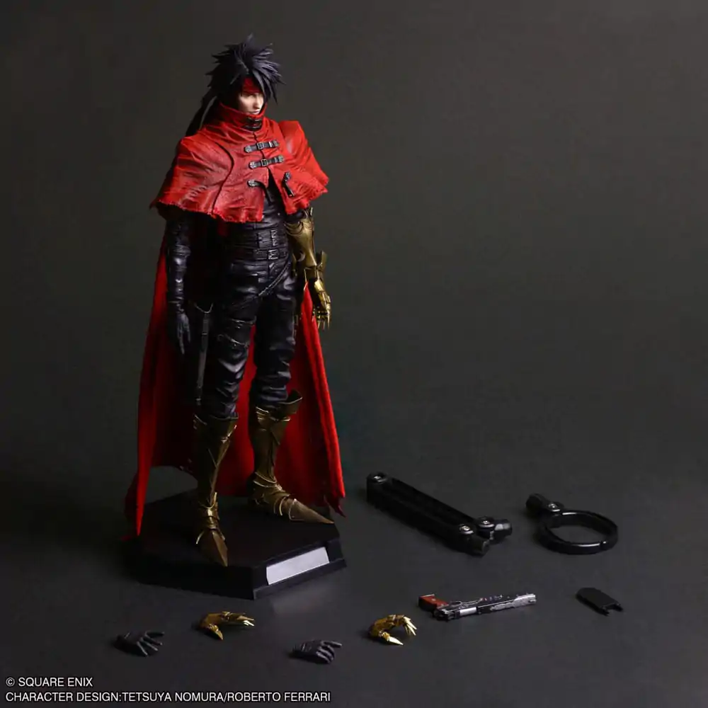 Final Fantasy VII Rebirth Play Arts Kai Akčná figúrka Vincent Valentine 28 cm produktová fotografia