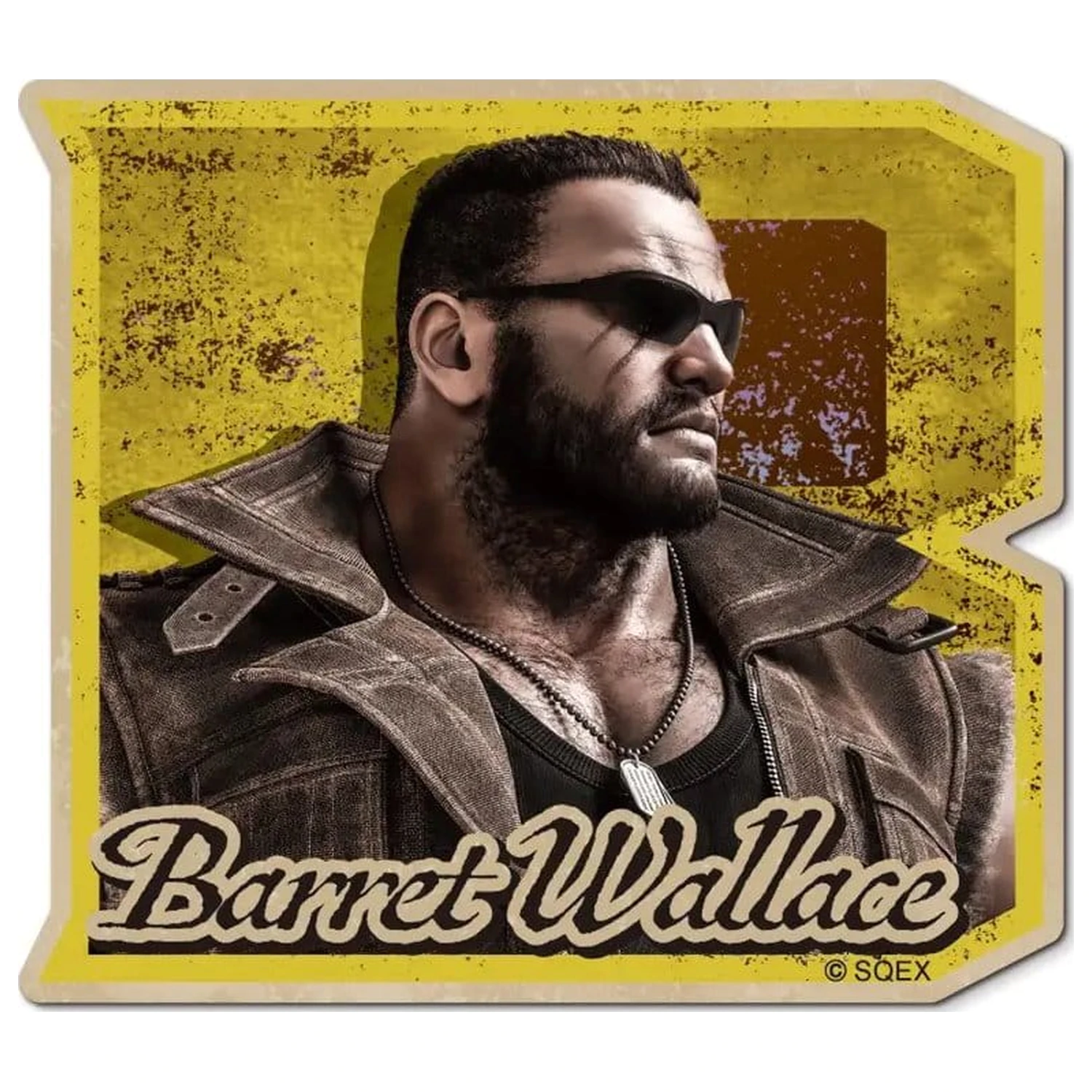 Final Fantasy VII Remake Character Nálepka Barret Wallace produktová fotografia