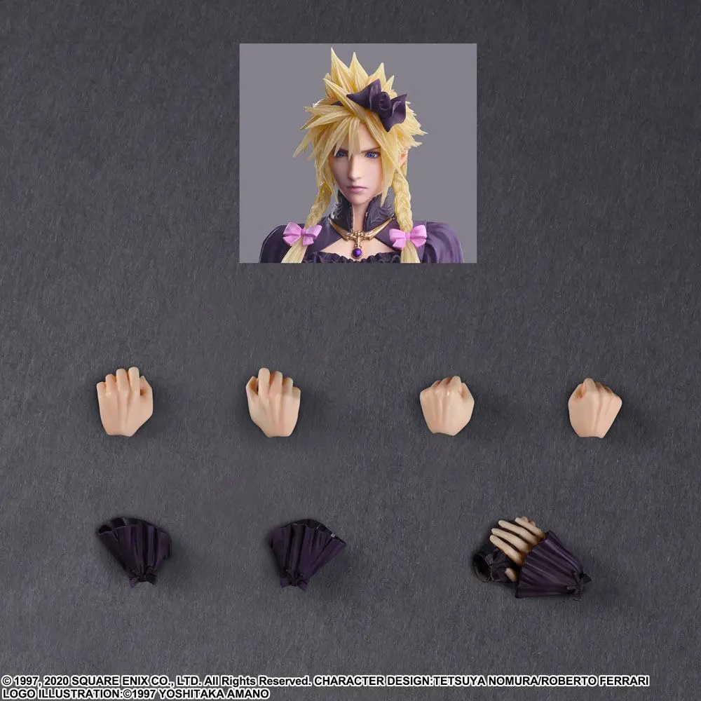 Final Fantasy VII Remake Play Arts Kai Akčná figúrka Cloud Strife Dress Ver. 28 cm produktová fotografia