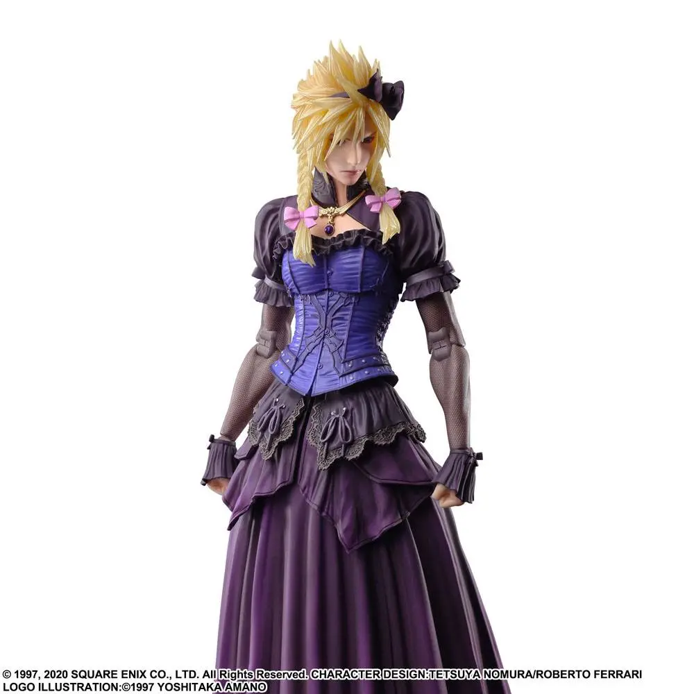 Final Fantasy VII Remake Play Arts Kai Akčná figúrka Cloud Strife Dress Ver. 28 cm produktová fotografia