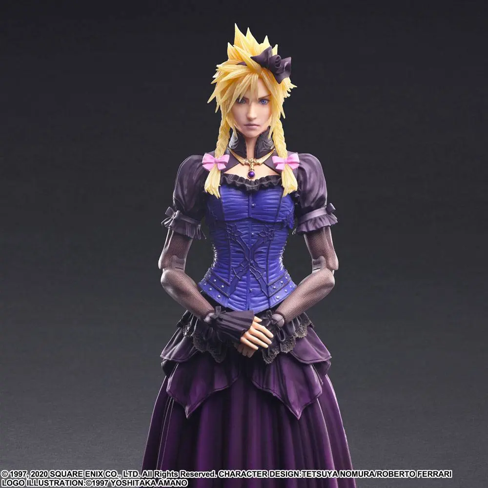 Final Fantasy VII Remake Play Arts Kai Akčná figúrka Cloud Strife Dress Ver. 28 cm produktová fotografia