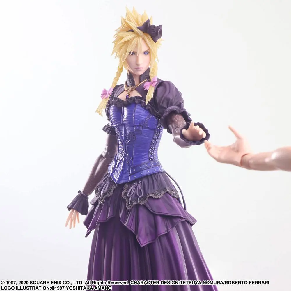 Final Fantasy VII Remake Play Arts Kai Akčná figúrka Cloud Strife Dress Ver. 28 cm produktová fotografia