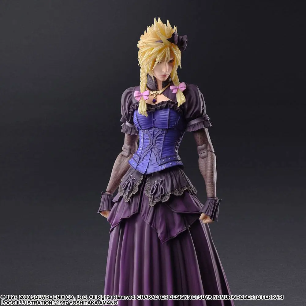 Final Fantasy VII Remake Play Arts Kai Akčná figúrka Cloud Strife Dress Ver. 28 cm produktová fotografia