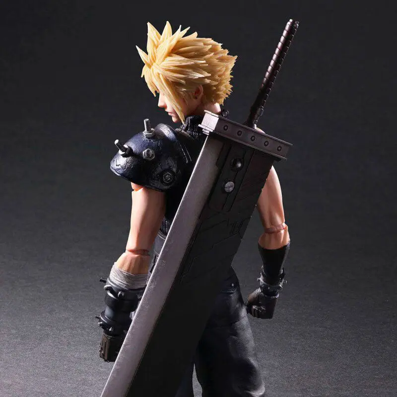 Final Fantasy VII Remake Play Arts Kai Akčná figúrka Cloud Strife 2. ver. 27 cm termékfotó