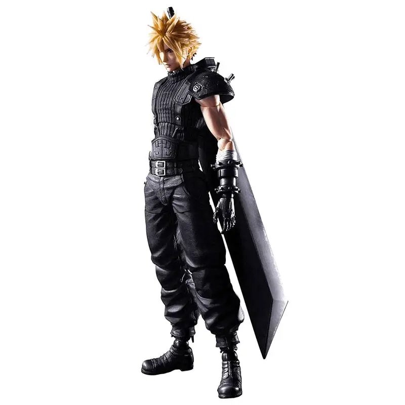 Final Fantasy VII Remake Play Arts Kai Akčná figúrka Cloud Strife 2. ver. 27 cm termékfotó