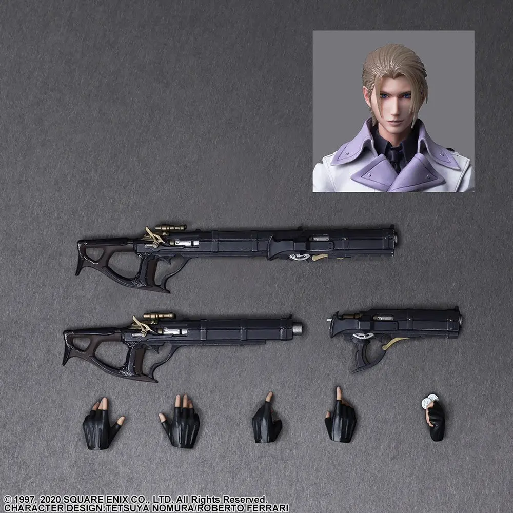 Final Fantasy VII Remake Play Arts Kai akčná figúrka Rufus 27 cm termékfotó