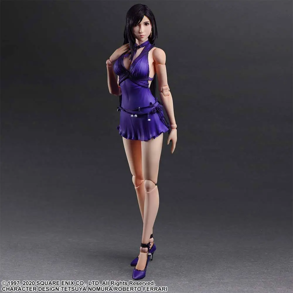 Final Fantasy VII Remake Play Arts Kai akčná figúrka Tifa Lockhart Dress Ver. 25 cm termékfotó