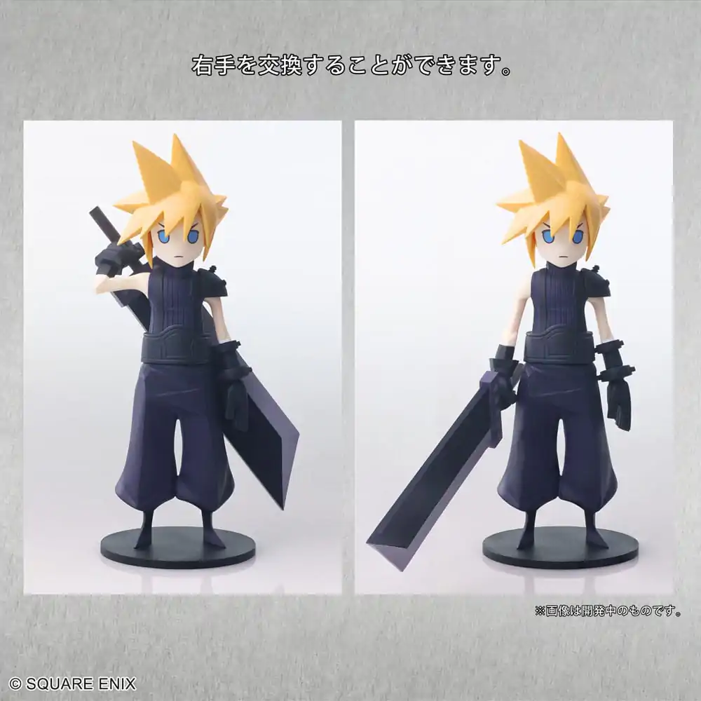 Final Fantasy VII Remake static Arts Mini figúrka Cloud Strife 15 cm termékfotó