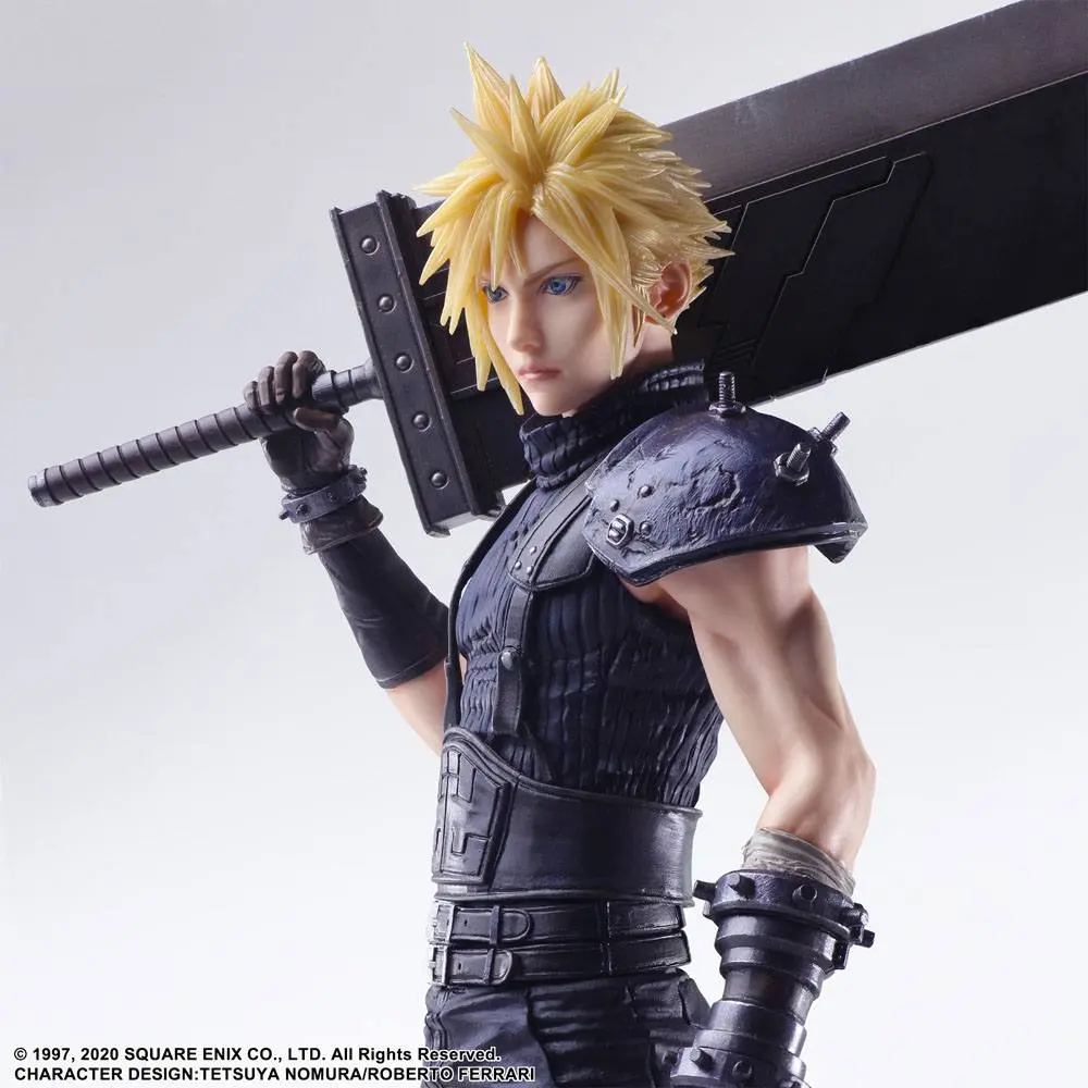 Final Fantasy VII Remake Static Arts Gallery Socha Cloud Strife 26 cm produktová fotografia