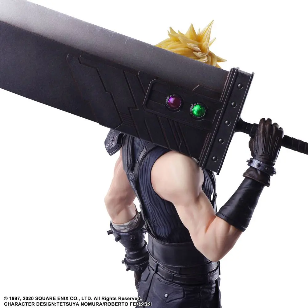 Final Fantasy VII Remake Static Arts Gallery Socha Cloud Strife 26 cm produktová fotografia