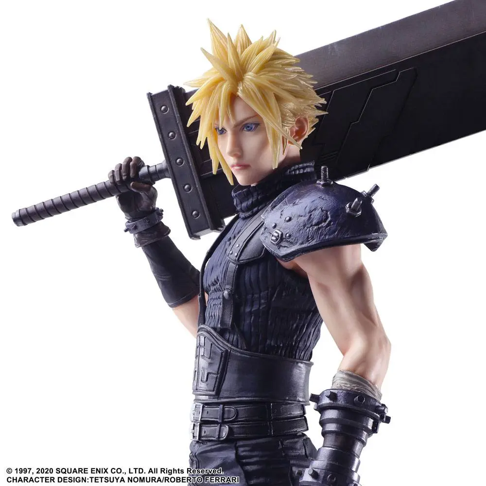 Final Fantasy VII Remake Static Arts Gallery Socha Cloud Strife 26 cm produktová fotografia