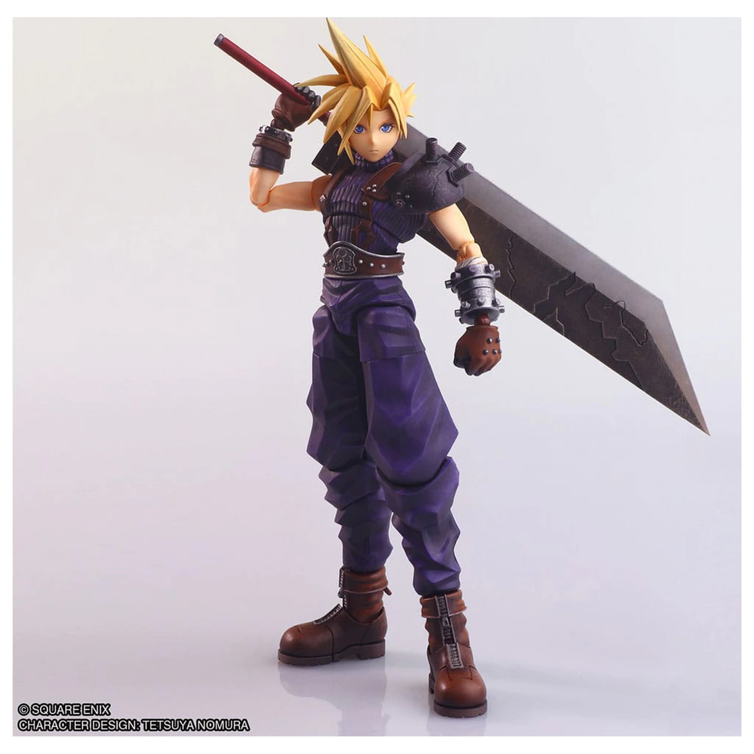 Final Fantasy VII Structure Arts Plastová modelárska stavebnica Cloud Strife produktová fotografia