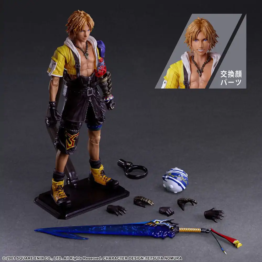 Final Fantasy X Play Arts Kai akčná figúrka Tidus 27 cm produktová fotografia