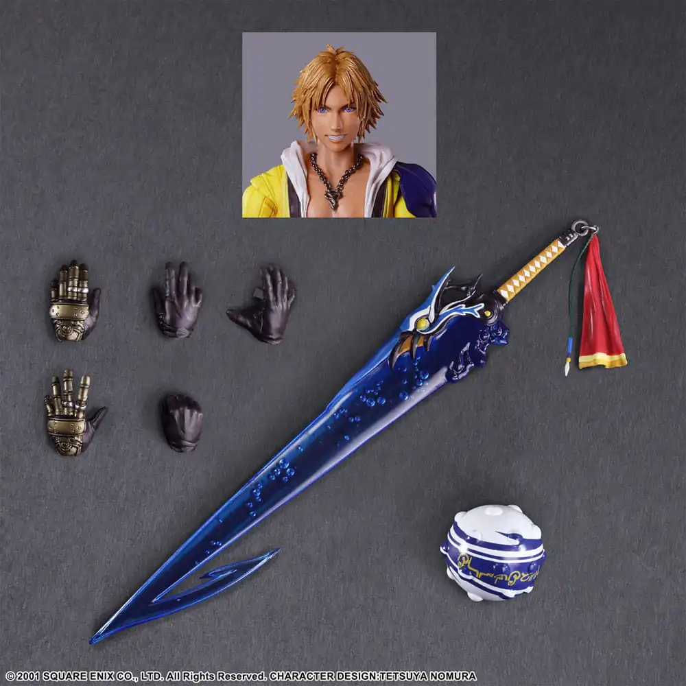 Final Fantasy X Play Arts Kai akčná figúrka Tidus 27 cm produktová fotografia