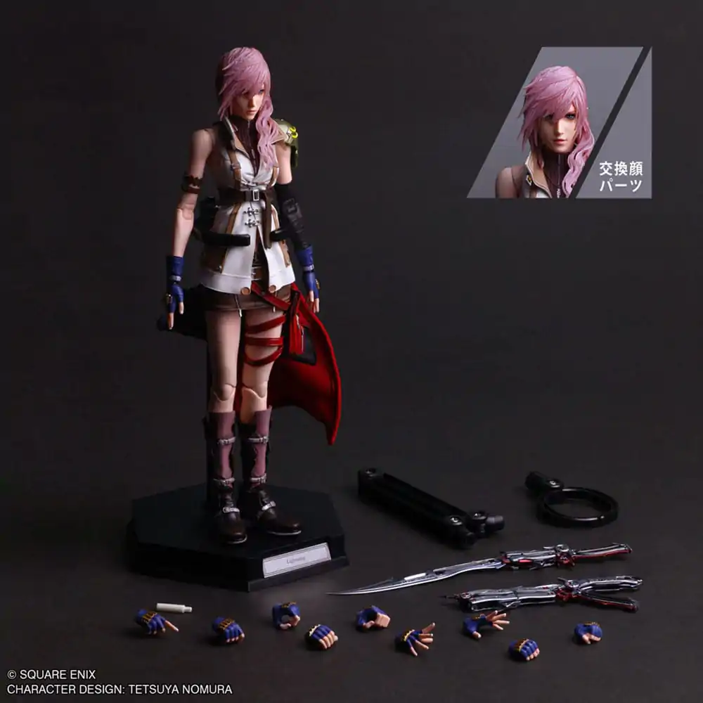 Final Fantasy XV Play Arts Shin Akčná figúrka Lightning 26 cm produktová fotografia
