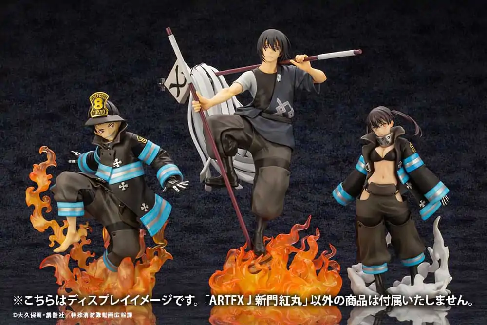 Fire Force ARTFX J soška 1/8 Shinmon Benimaru 28 cm termékfotó