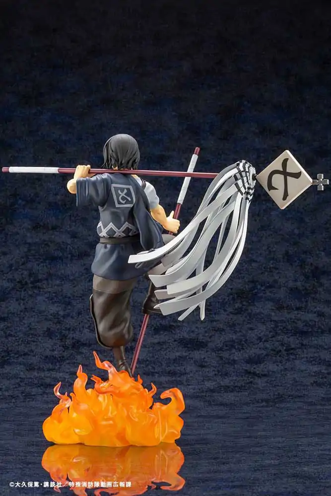 Fire Force ARTFX J soška 1/8 Shinmon Benimaru 28 cm termékfotó