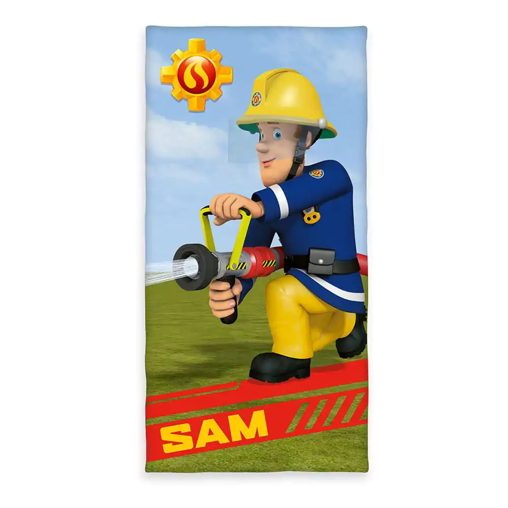 Fireman Sam velúrová osuška 75 x 150 cm produktová fotografia