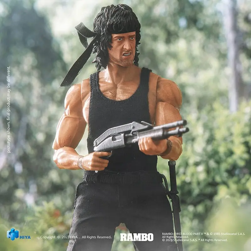 First Blood II Exquisite Super Series Akčná figúrka 1/12 First Blood II John Rambo 16 cm termékfotó