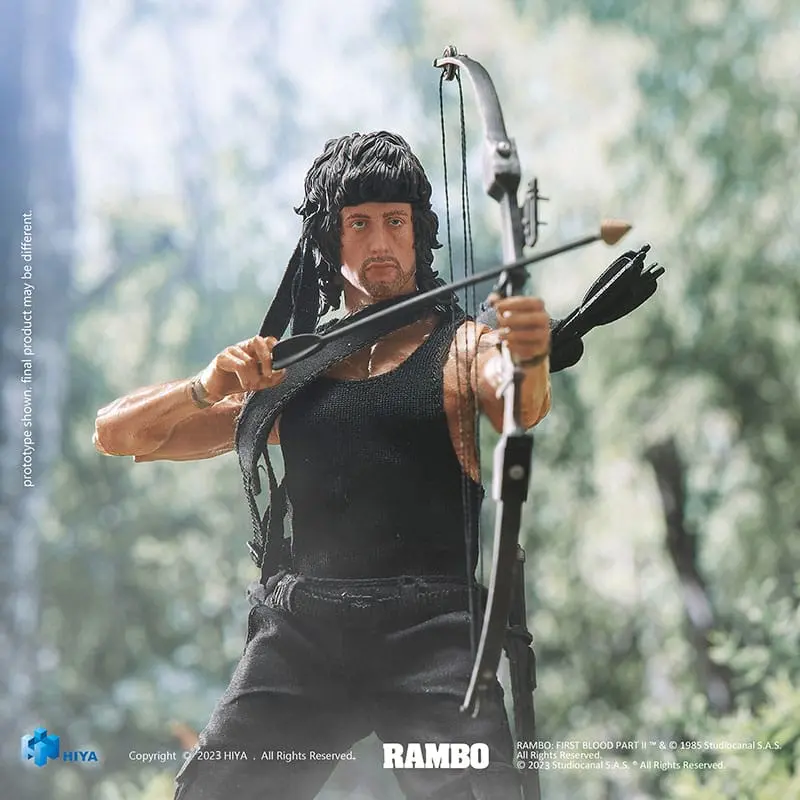 First Blood II Exquisite Super Series Akčná figúrka 1/12 First Blood II John Rambo 16 cm termékfotó