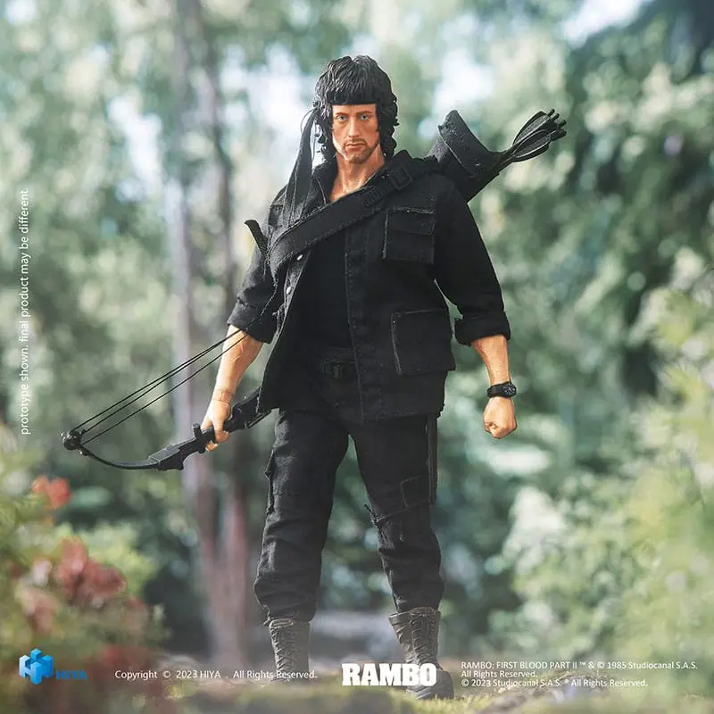 First Blood II Exquisite Super Series Akčná figúrka 1/12 First Blood II John Rambo 16 cm termékfotó