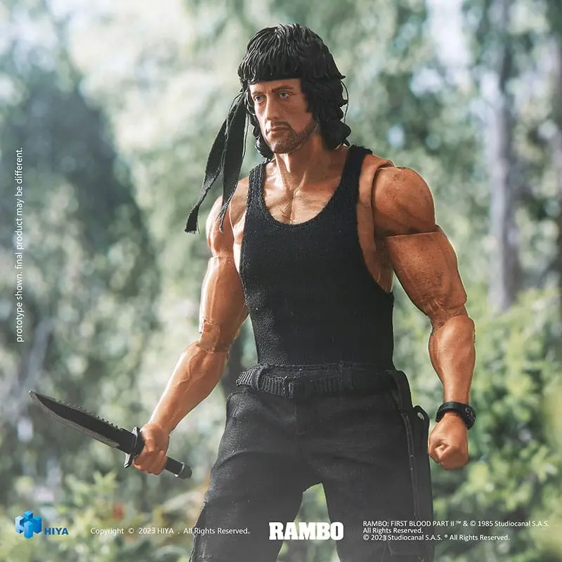 First Blood II Exquisite Super Series Akčná figúrka 1/12 First Blood II John Rambo 16 cm termékfotó