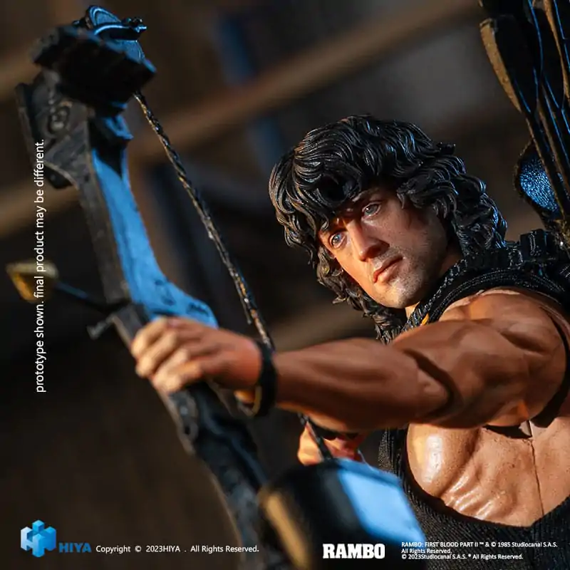 First Blood II Exquisite Super Series Akčná figúrka 1/12 First Blood III John Rambo 16 cm produktová fotografia