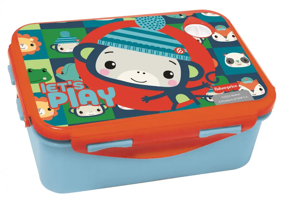 Fisher-Price, opičí sendvičová krabička produktová fotografia