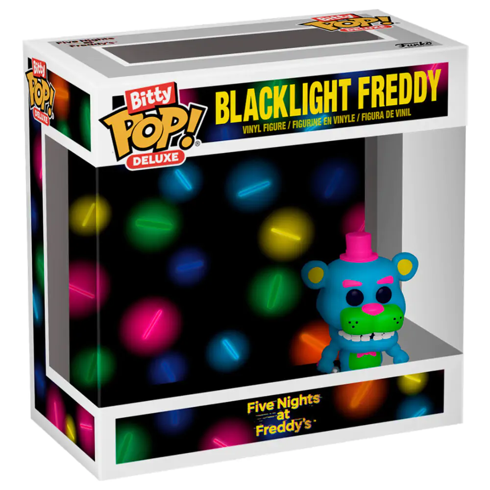 Five Night's at Freddy's Bitty Funko POP figúrka Blacklight Freddy produktová fotografia