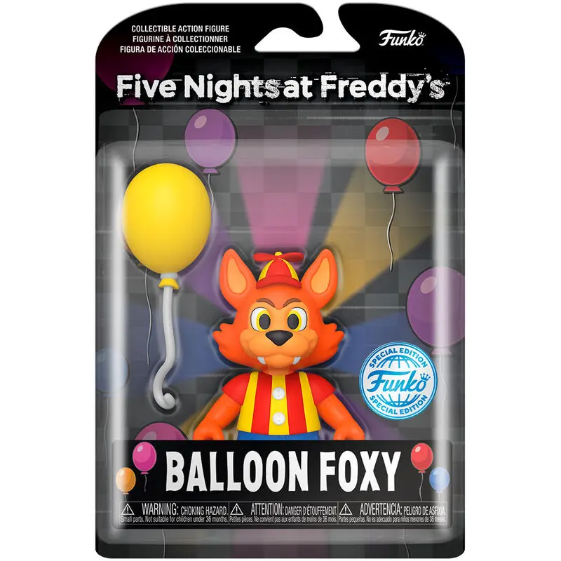 Five Nights at Freddy's Akčná figúrka Balloon Foxy 13 cm termékfotó