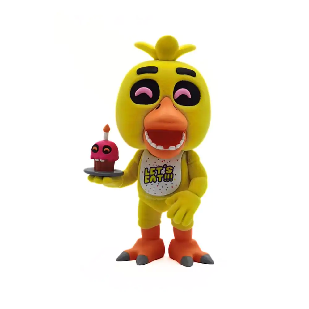 Five Night's at Freddy Vinyl Figúrka Chica Flocked 12 cm produktová fotografia