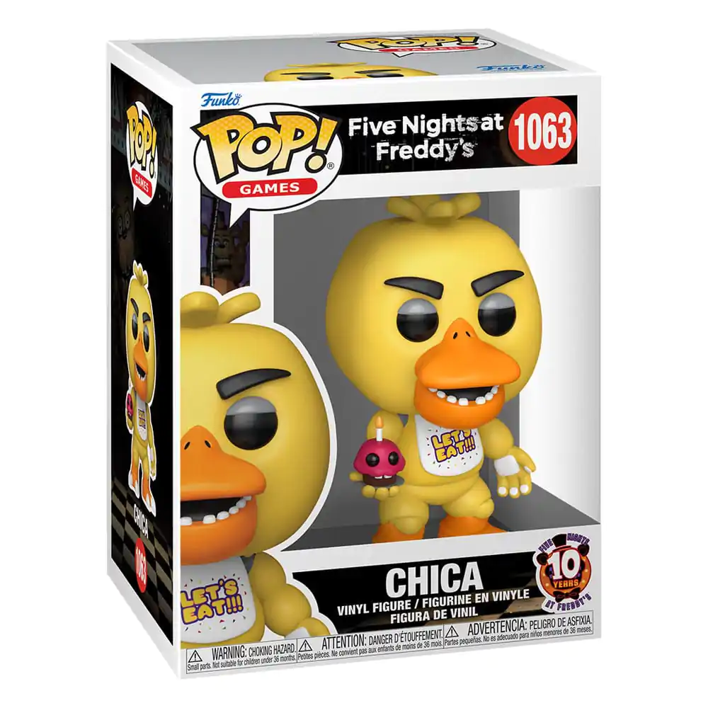 Five Nights at Freddy's Funko POP! Figúrka z vinylu 10. výročie - Chica 9 cm produktová fotografia