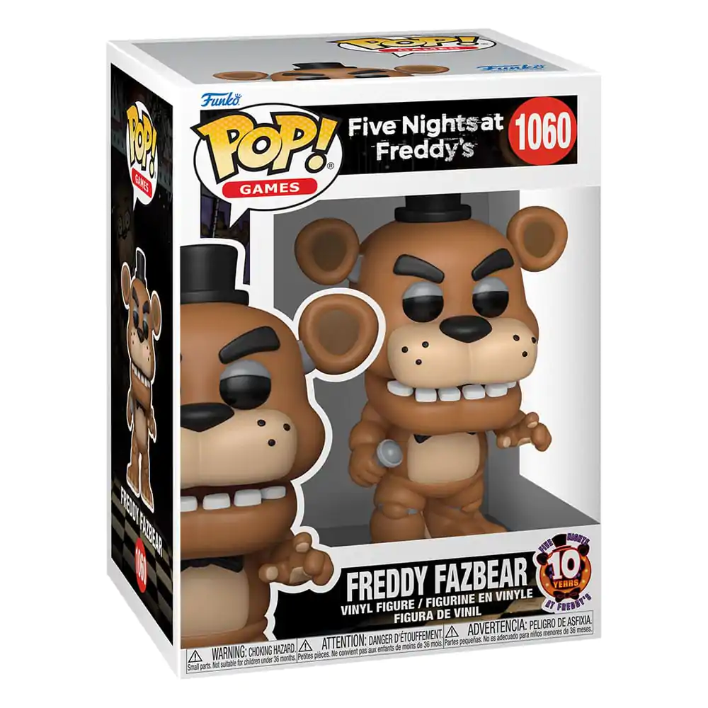 Five Nights at Freddy's Funko POP! Vinylová figúrka 10. výročie - Freddy 9 cm produktová fotografia