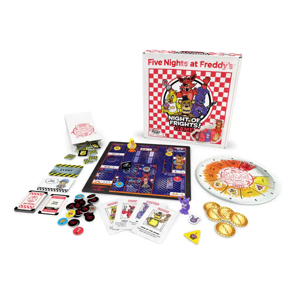 Five Nights at Freddy's Board Game Night of Frights - Stolová hra produktová fotografia