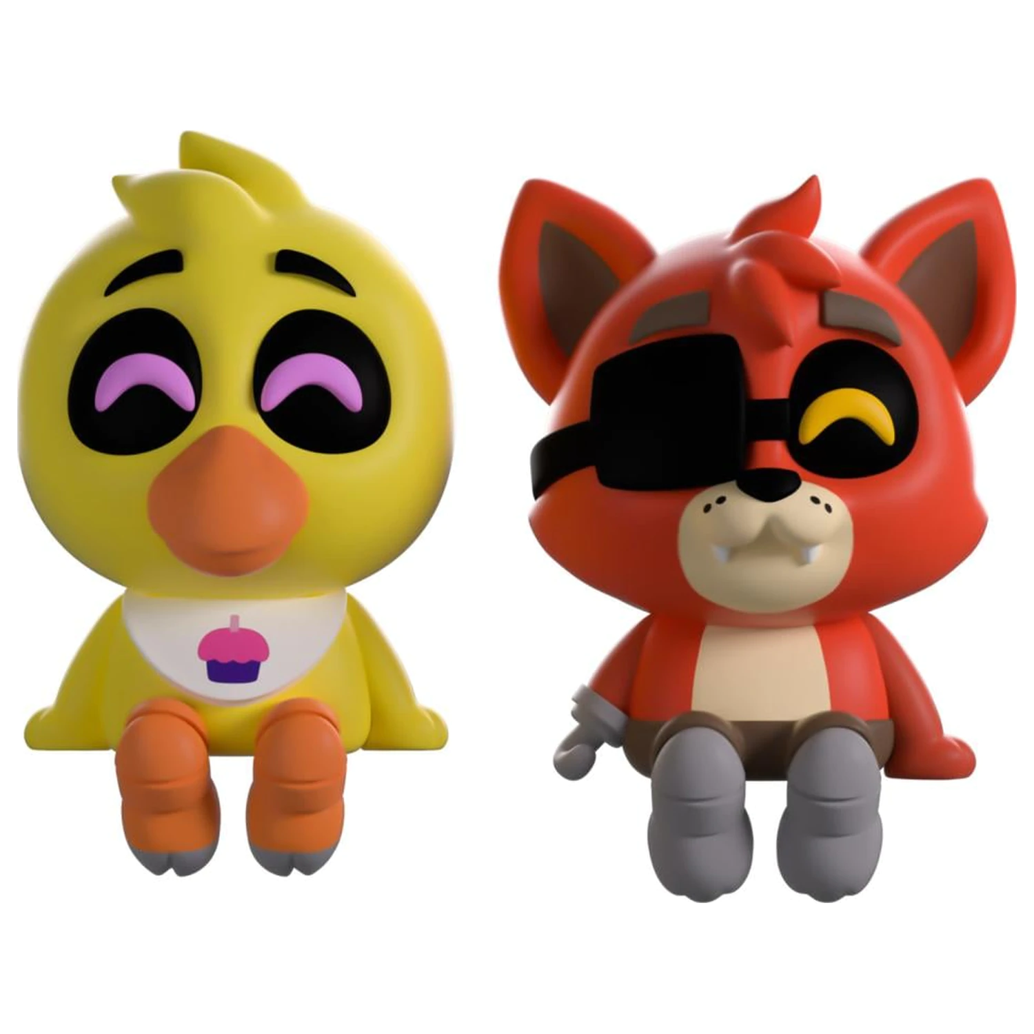 Five Nights at Freddy's Chica & Foxy Monitor Buddiez figúrky 6 cm produktová fotografia