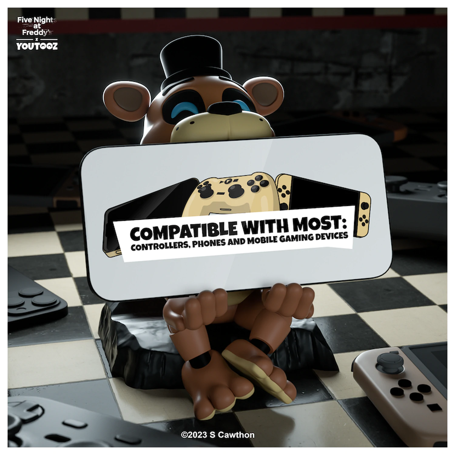 Five Nights at Freddy's Freddy stojan na zariadenie 20 cm produktová fotografia