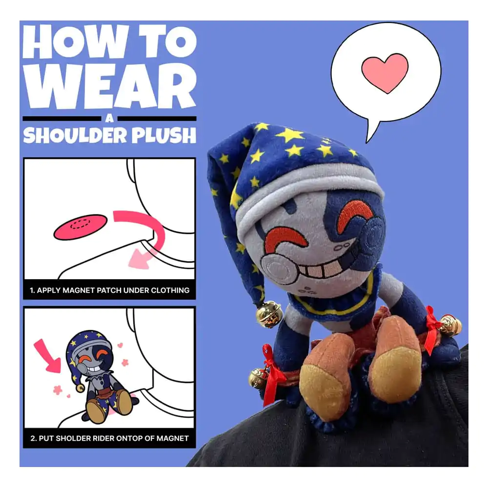 Five Nights at Freddy's Plyšová figúrka Moon Shoulder Rider 15 cm produktová fotografia