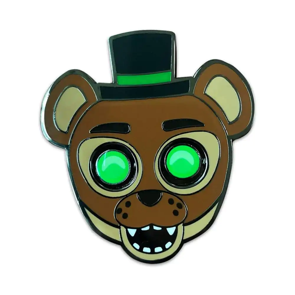 Five Nights at Freddy´s Odznak Popgoes The Weasel Glow in the Drak Spinning 5 cm produktová fotografia