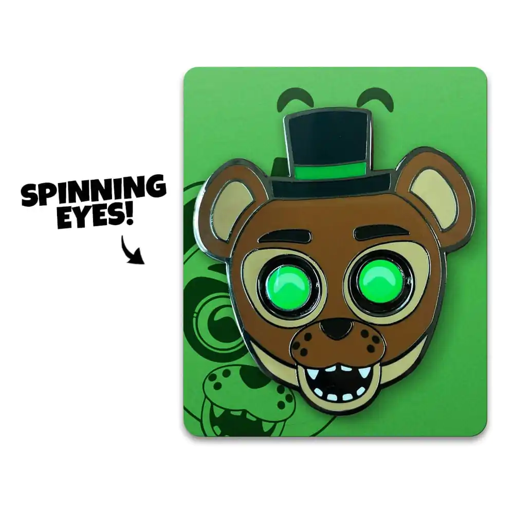 Five Nights at Freddy´s Odznak Popgoes The Weasel Glow in the Drak Spinning 5 cm produktová fotografia