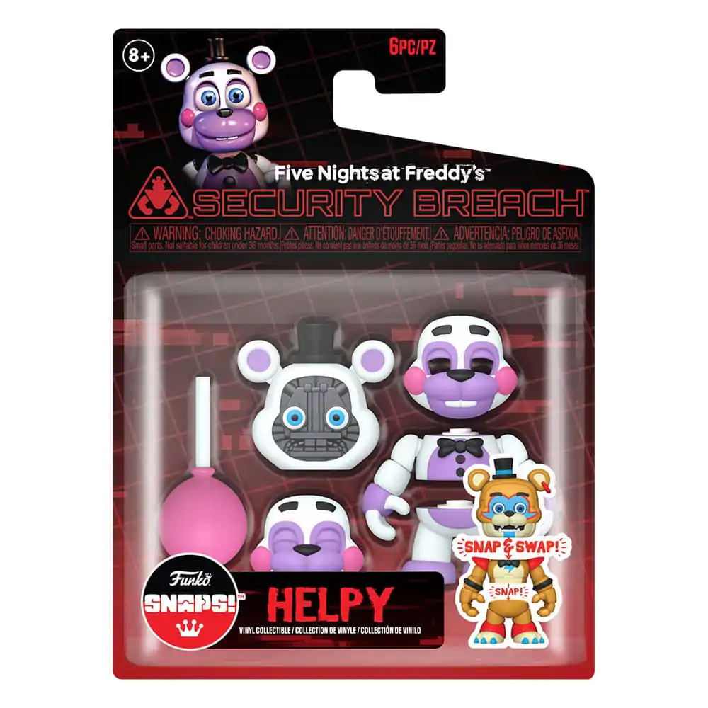 Five Nights at Freddy's Snap Akčná Figúrka Helpy 9 cm produktová fotografia
