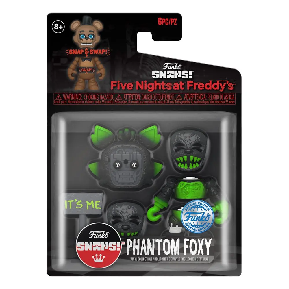 Five Nights at Freddy's Figúrka Phantom Foxy 9 cm termékfotó