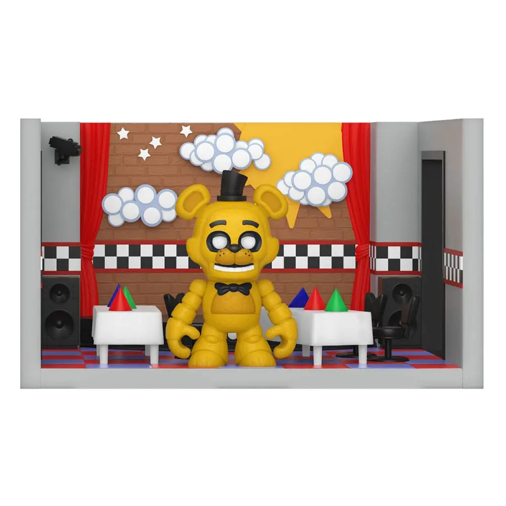 Five Nights at Freddy's Snap hracia súprava a figúrka Stage w/Freddy (GD) 9 cm produktová fotografia