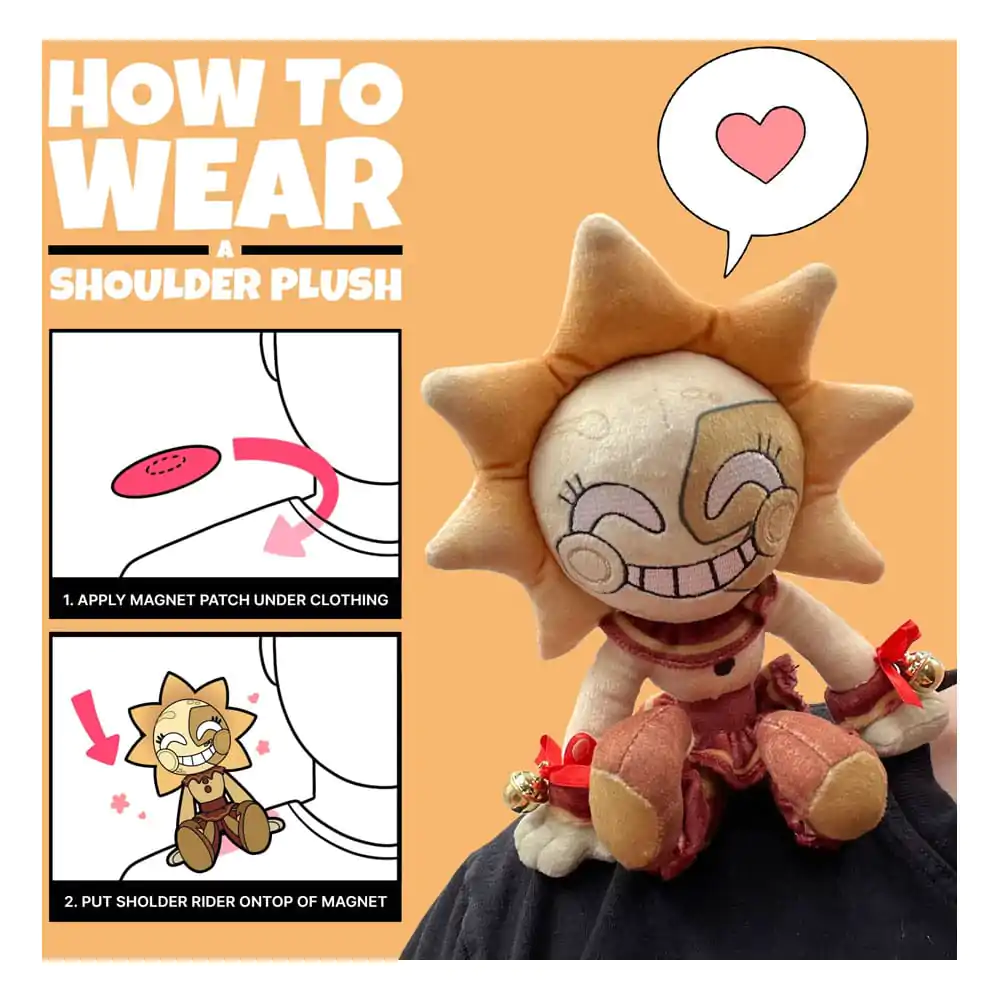 Five Nights at Freddy's Plyšová figúrka Sun Shoulder Rider 15 cm produktová fotografia