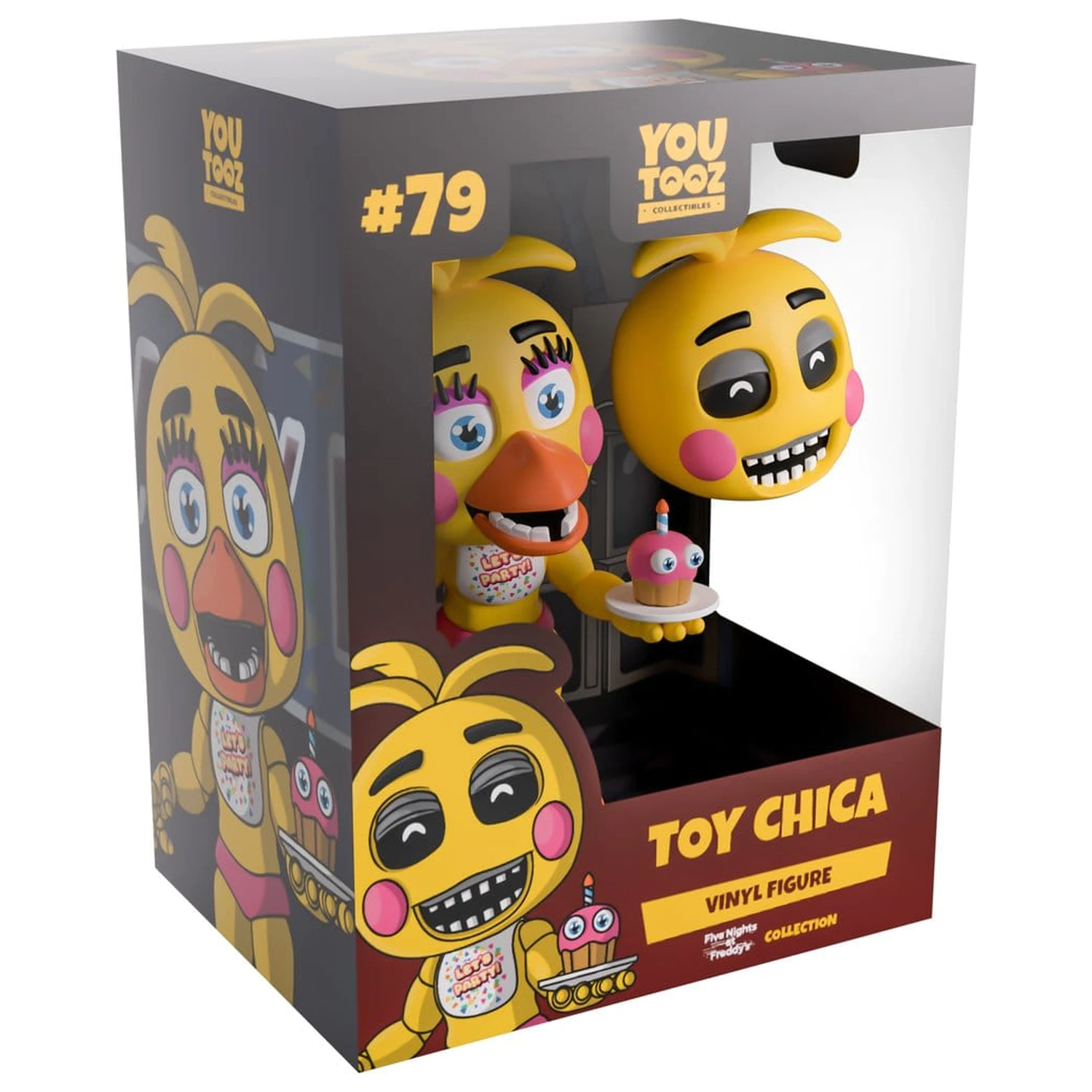 Five Nights at Freddy's Vinylová figúrka Toy Chica 12 cm produktová fotografia