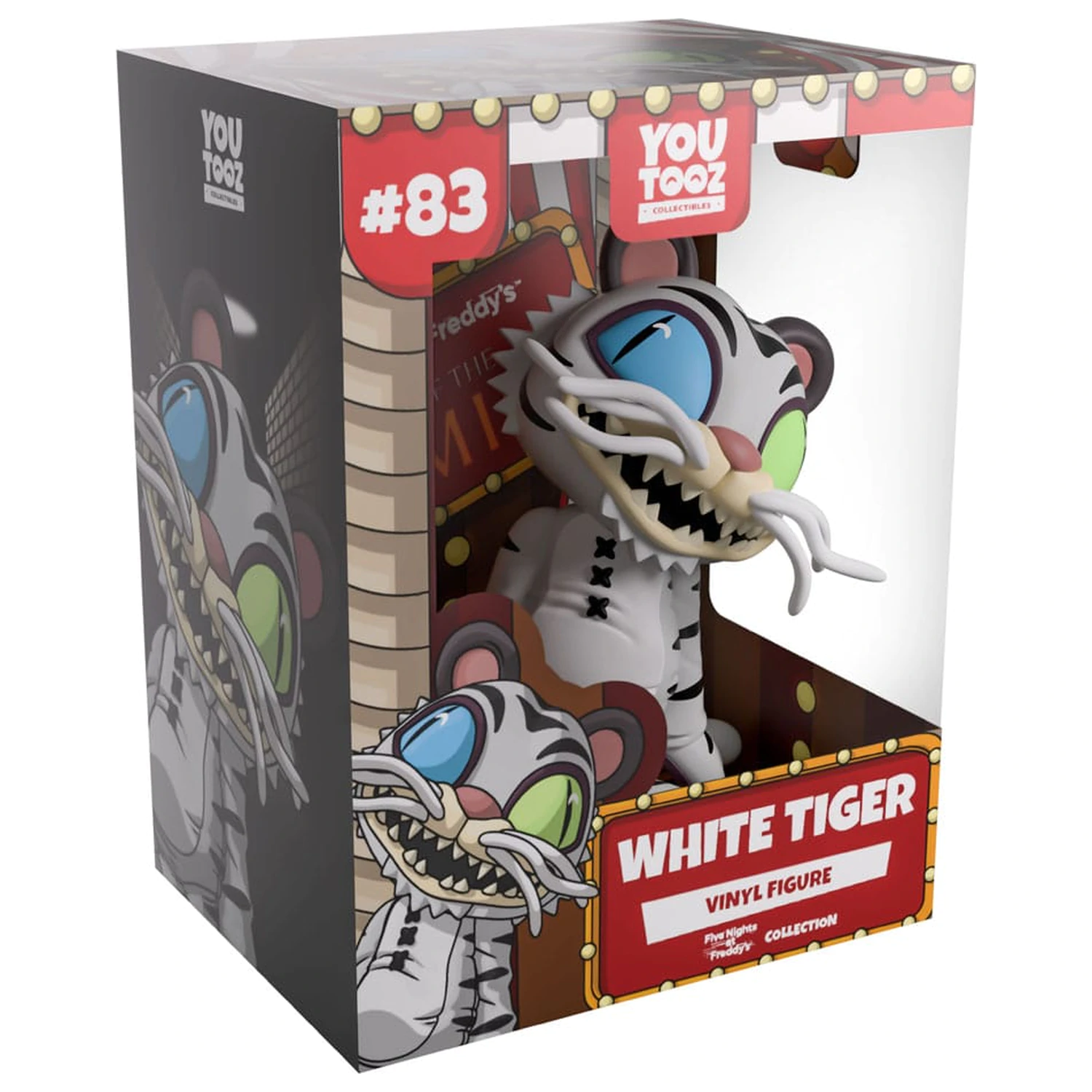 Five Nights at Freddy´s Vinylová figúrka Biely Tiger 13 cm produktová fotografia